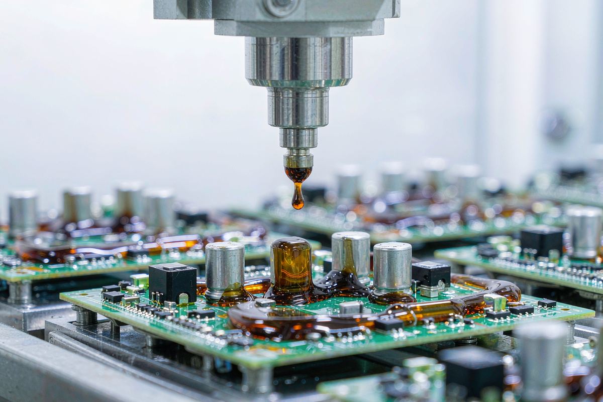 Low Stress Epoxy Resin for Electronic Encapsulation